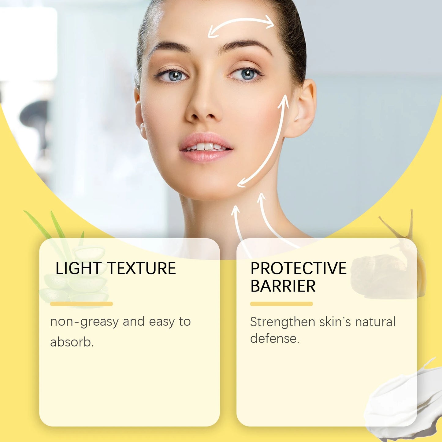 Snail Mucin 96 Skin Care Set Fade Fine Lines Wrinkles Repair Tighten Moisturizing Facial Smooth Brightening Facial Essence Set