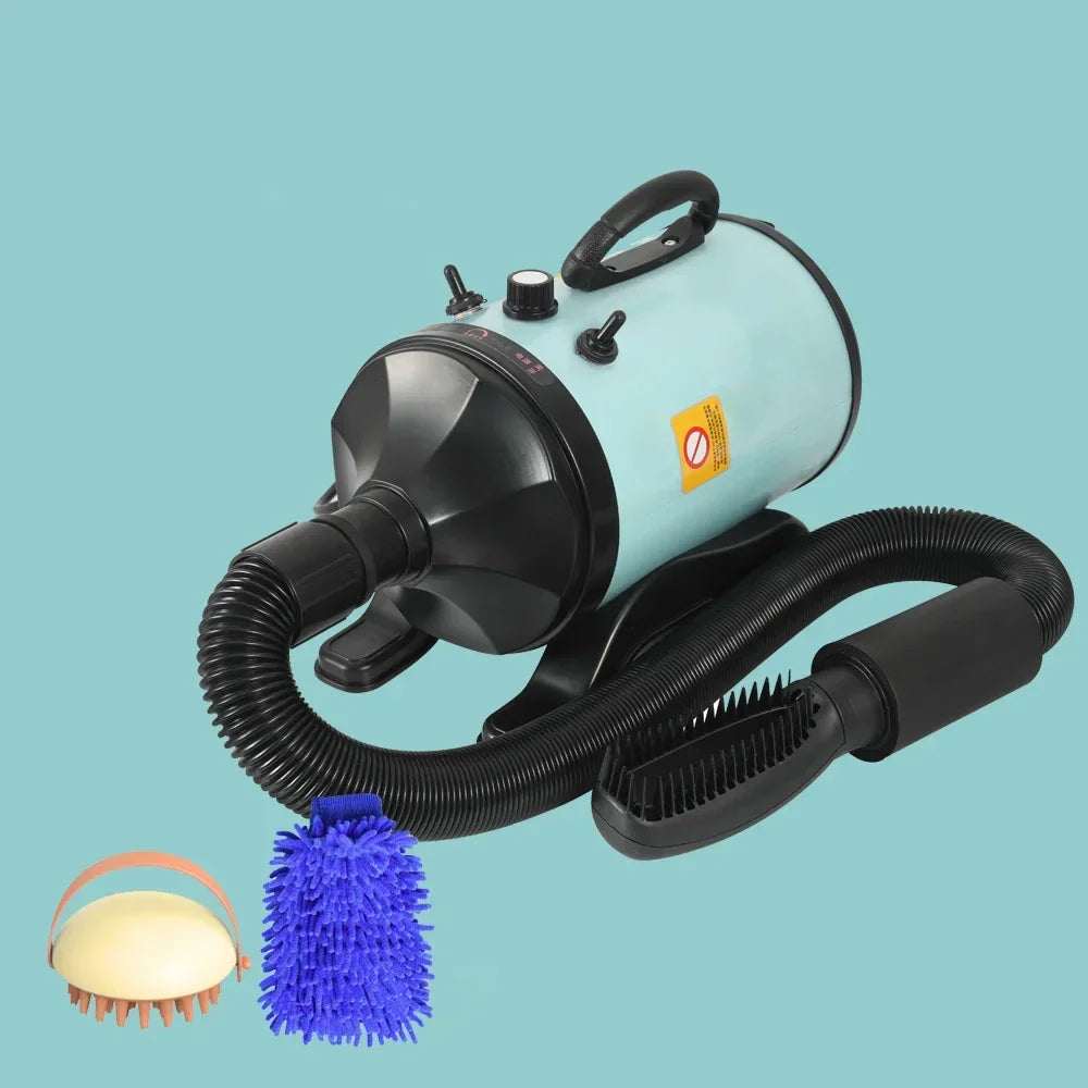 Dogs Hair Dryer Cat Grooming Water Blower Motor Warm Wind Adjustable Blow-Dryer Professional Warm Wind Secador Hot Wind Heater
