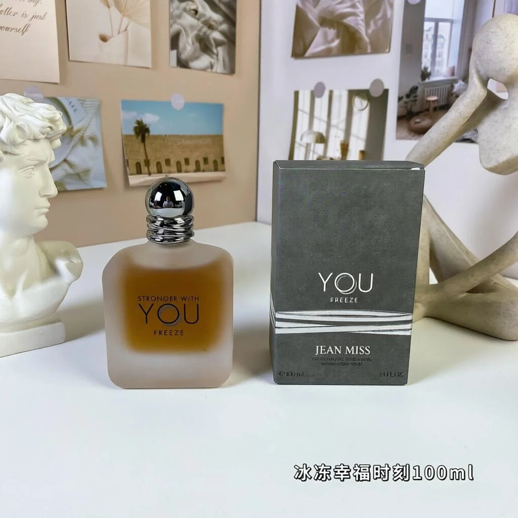 100ml Stronger With You Men's Perfume, Chypre Oriental Fragrance, Long Lasting Woody Scent for Him