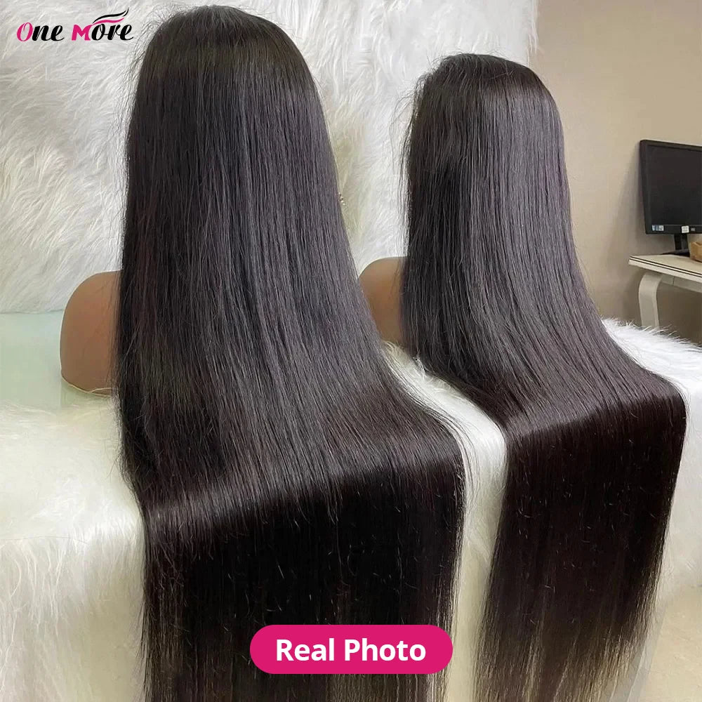 30 Inch Full Lace Human Hair Wig Long Straight Lace Front Wigs 13x6 13x4 Lace Frontal Pre Plucked for Women Hair Extensions