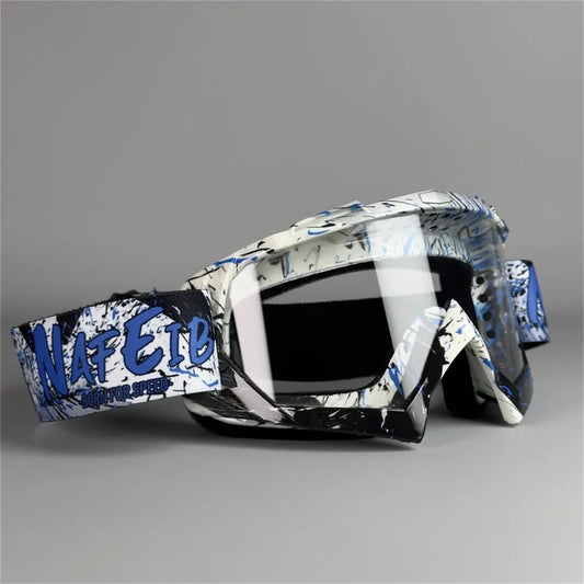 Motocross Dustproof ATV Goggles Mountain Biking MX Riding Ski Glasses UV400 Anti-sand Motorcycle Glasses Men Women