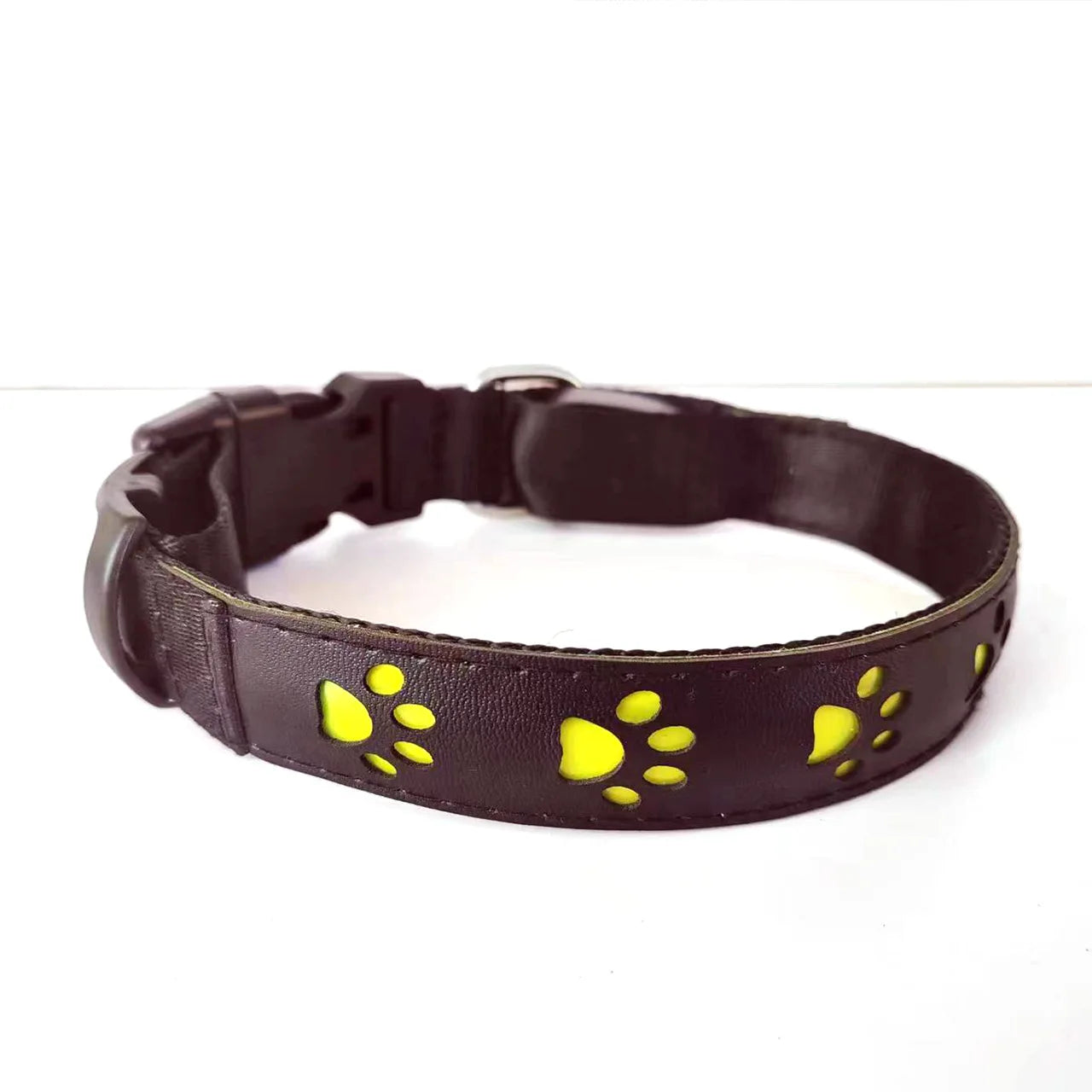 XS-L Luminous Dog Necklace Usb Glowing Small Dog Cat Collar Anti-Loss Cat Collar Safety Night Light Pet Supplies