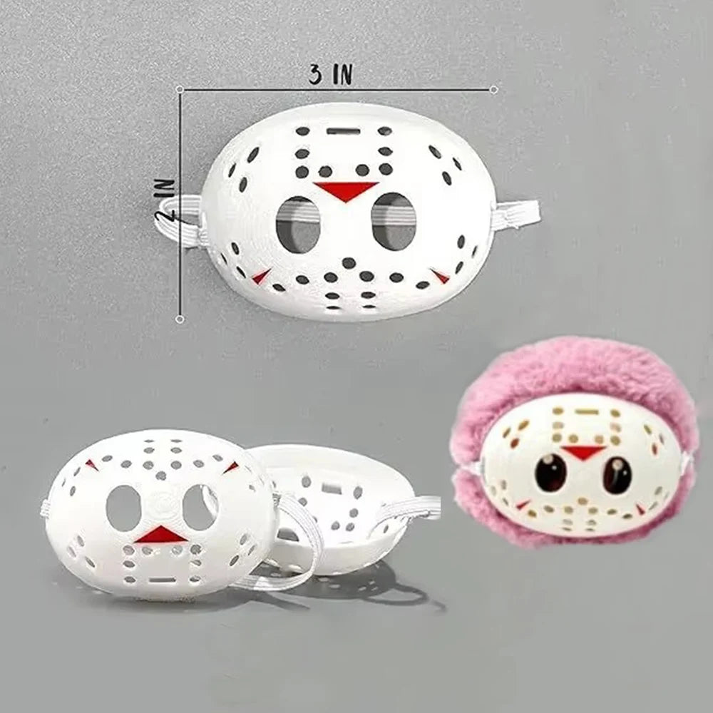 Halloween Doll Clotheclothes Ghost Scary Mask Decoration Gift DIY Creative Clothing Plush Doll Accessories Halloween Costume