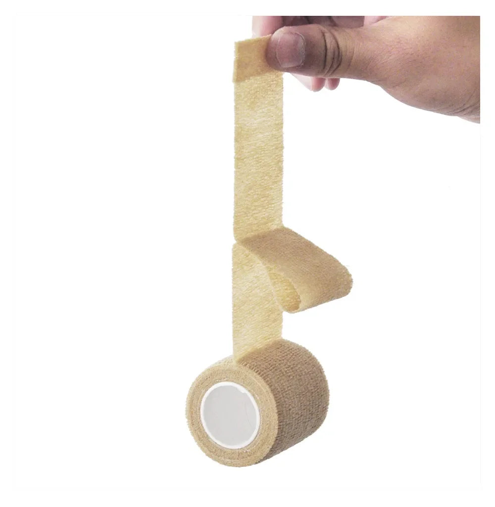 6/12/24pcs Self Adhesive Bandage Wrap, Cohesive Bandage Wrap for Sport & Athletic, Breathable Vet Wrap for Wounds