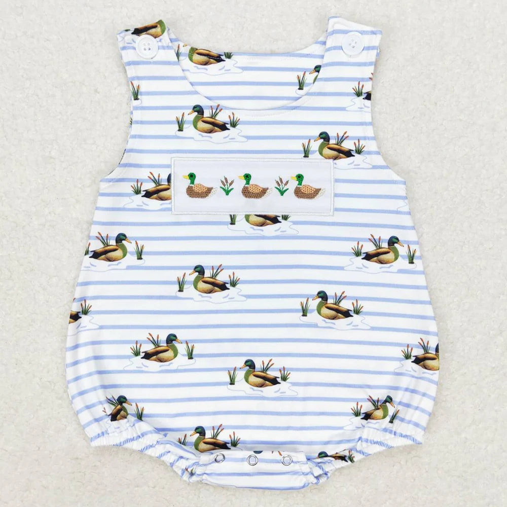 Hot Sale Kids Designer Clothes Boys Camo Branches Short Sleeve Rompers Boutique Infant Baby Boys Rompers Toddler Boy Jumpsuits