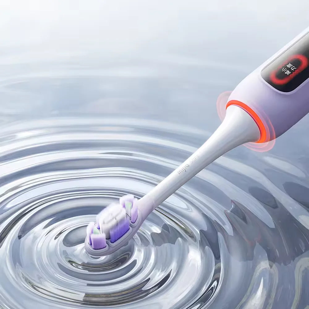 MIJIA Oscillation Electric Toothbrush Pro Love Gift Box,Smart Screen Pressure,IPX8 Waterproof,180 Day Battery,4 Mode With 4 Head