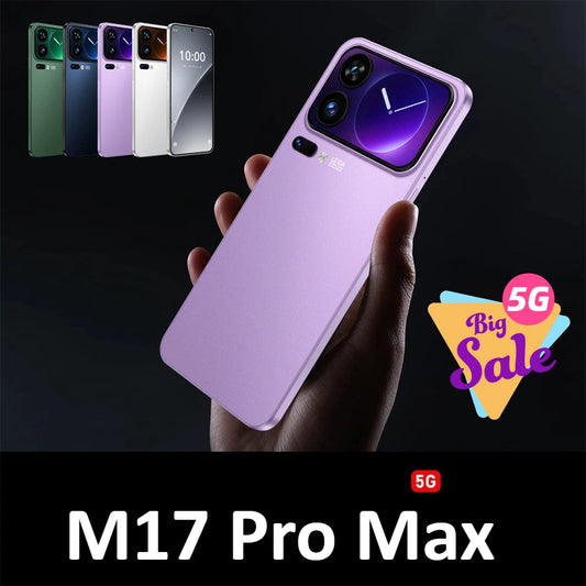 Silicone Protective Covers for M17 Pro Max Smartphone Accessories 7.3inch High-quality Mobile Cell Phones Case Android 5G