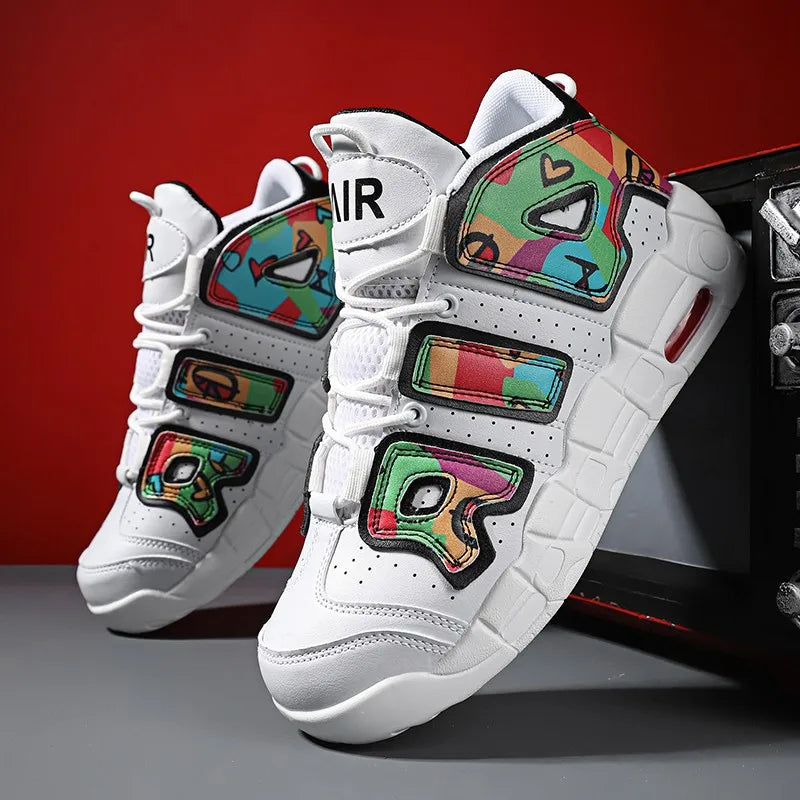 New Sports Shoes for Sneakers Women Fitness Sport Leather Casual Basketball Shoes Men Breathable Running Couple Shoes