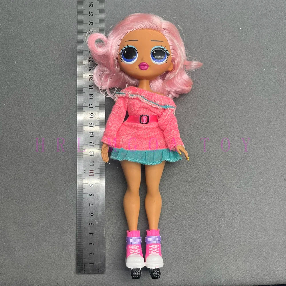 Original 24cm OMG multi-style big sister fashion dressup girl DIY holiday gift doll toy