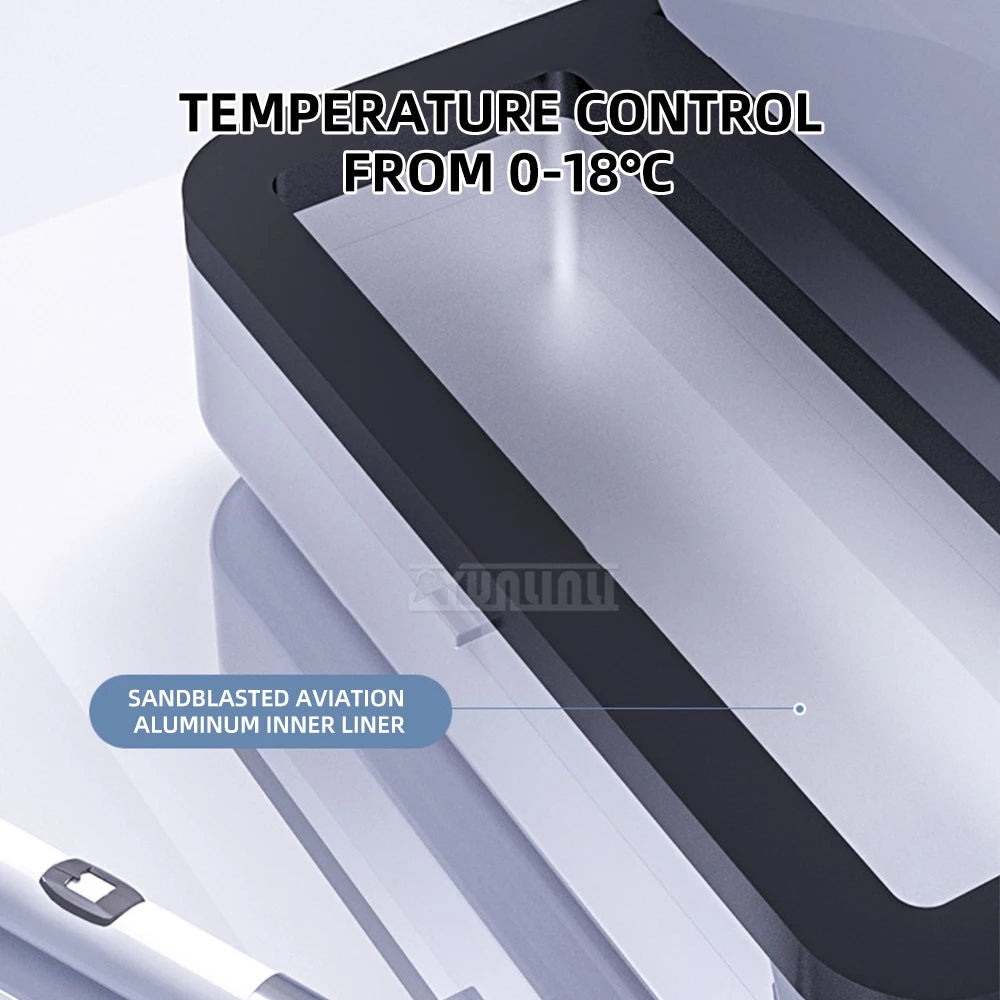 Cold and Hot Dual-use Plug Type Refrigeration Box Mini Refrigerator Portable Constant Temperature Box Heladeras