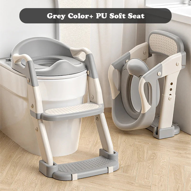 Children's Toilet Seat Baby Boy Step Stool Portable Potty Child WC Portable Child Potty Training Seat Baby Toilet Pot Baby Potty