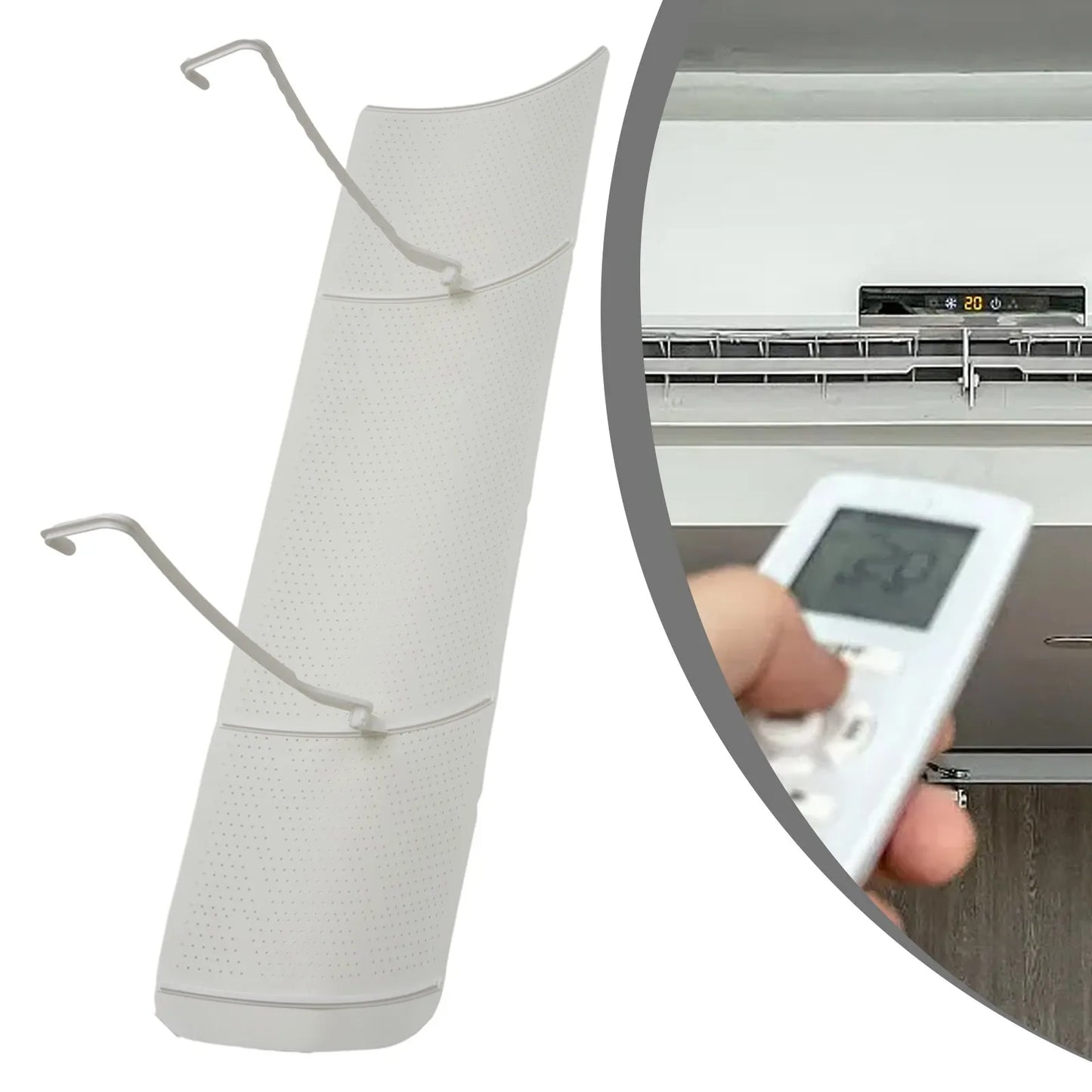 Air Conditioner Wind Deflector Home Air Conditioning Windshield Adjustable Shade Wind Guide Anti-Direct Blowing Shield