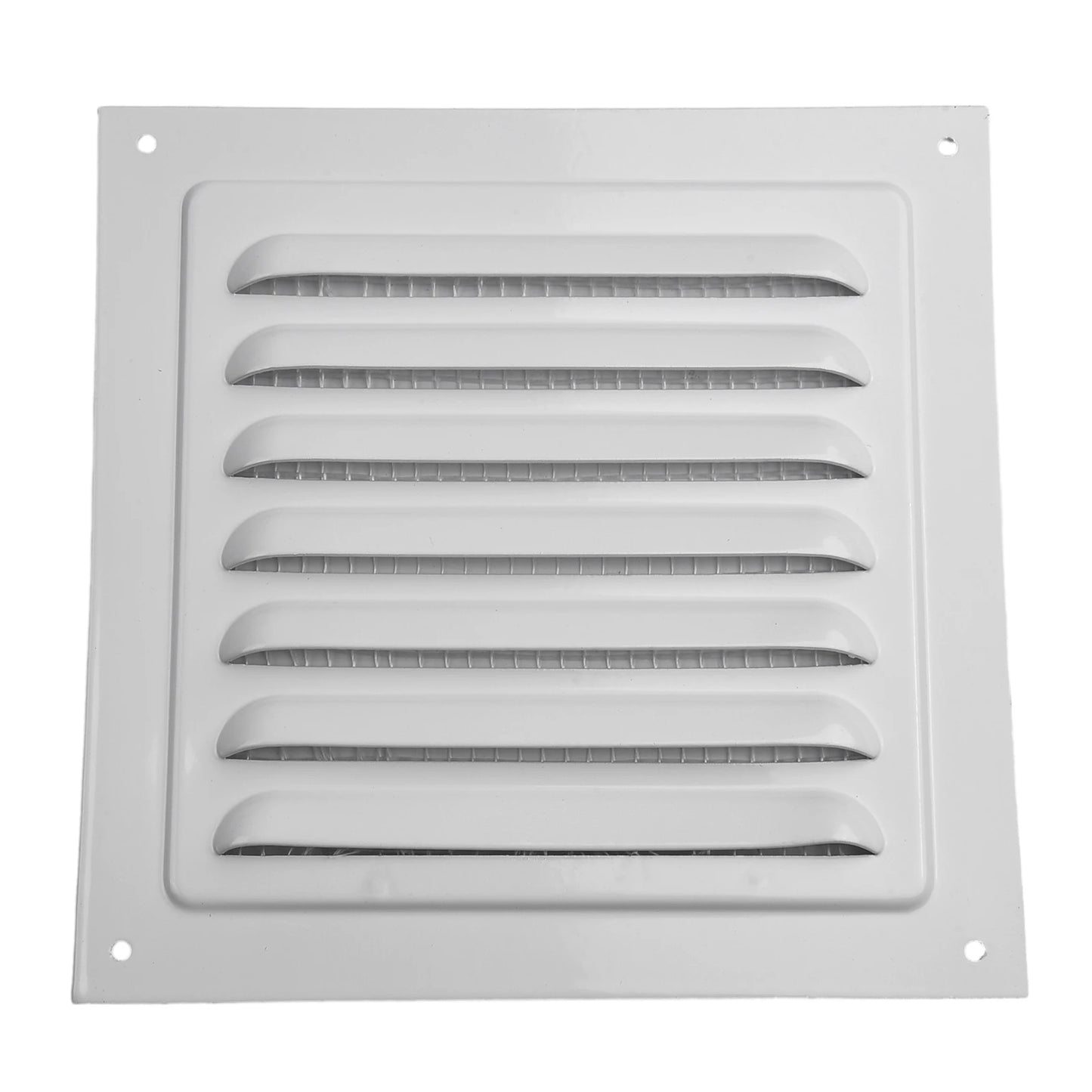 Air Vent Grille Ventilation Cover Metal Square Vent Insect Screen Cover Aluminum Vents Plate Louver Air Outlet Fresh System