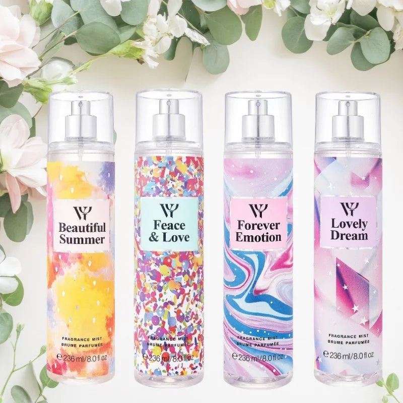 Women Secret Flower Season Perfume 236ml Body Mist Victoria Charm Lasting Body Spray Fresh Fruity Deodorant Purifying Air Spray