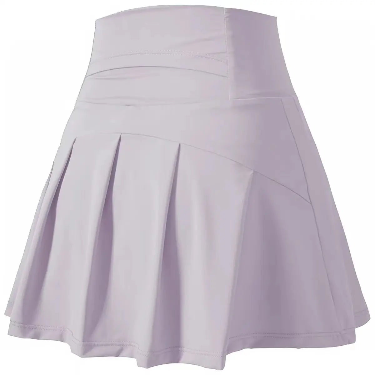 Women High Waist A-Line Skort with Built-in Shorts Cooling Quick-Dry Anti-Exposure Summer Athletic Skirt Yoga Gym Running