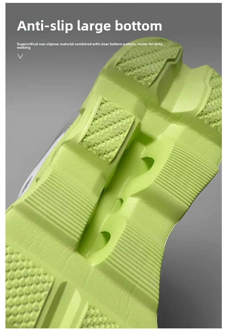 Fashionable Large Size Korean Style Men's Running Shoes Casual Sport Shoes for Teenagers And Students Comfortable Breathable