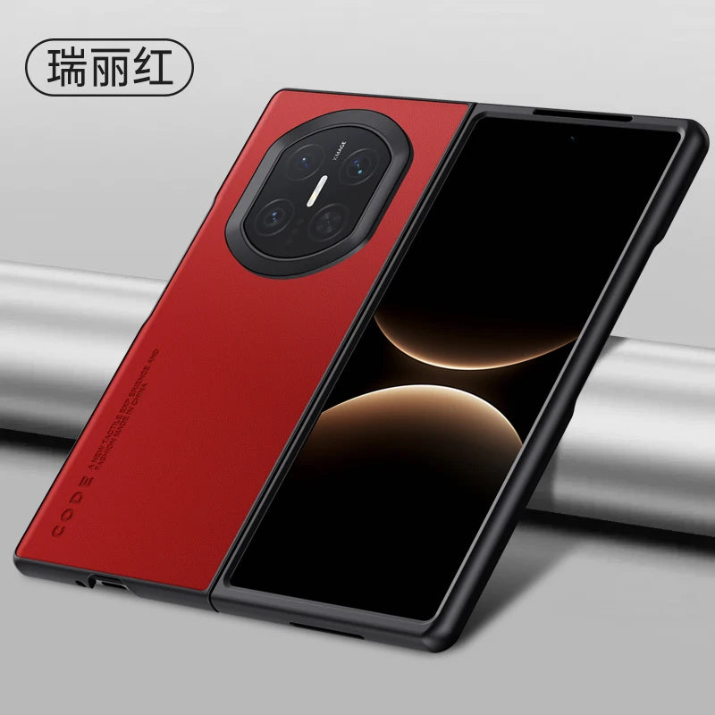 Case For Huawei Mate X7 Luxurious PU Leather Camera Protection Anti-fall Cover For Huawei Mate X7 Shockproof Bumper Funda