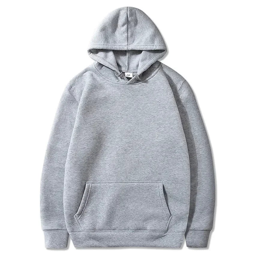 Men's Brand Monochrome, Red, Black, Gray, Pink, Casual Top, Men's and Women's Hip-hop Hoodies, Sportswear, Fashion, Autumn