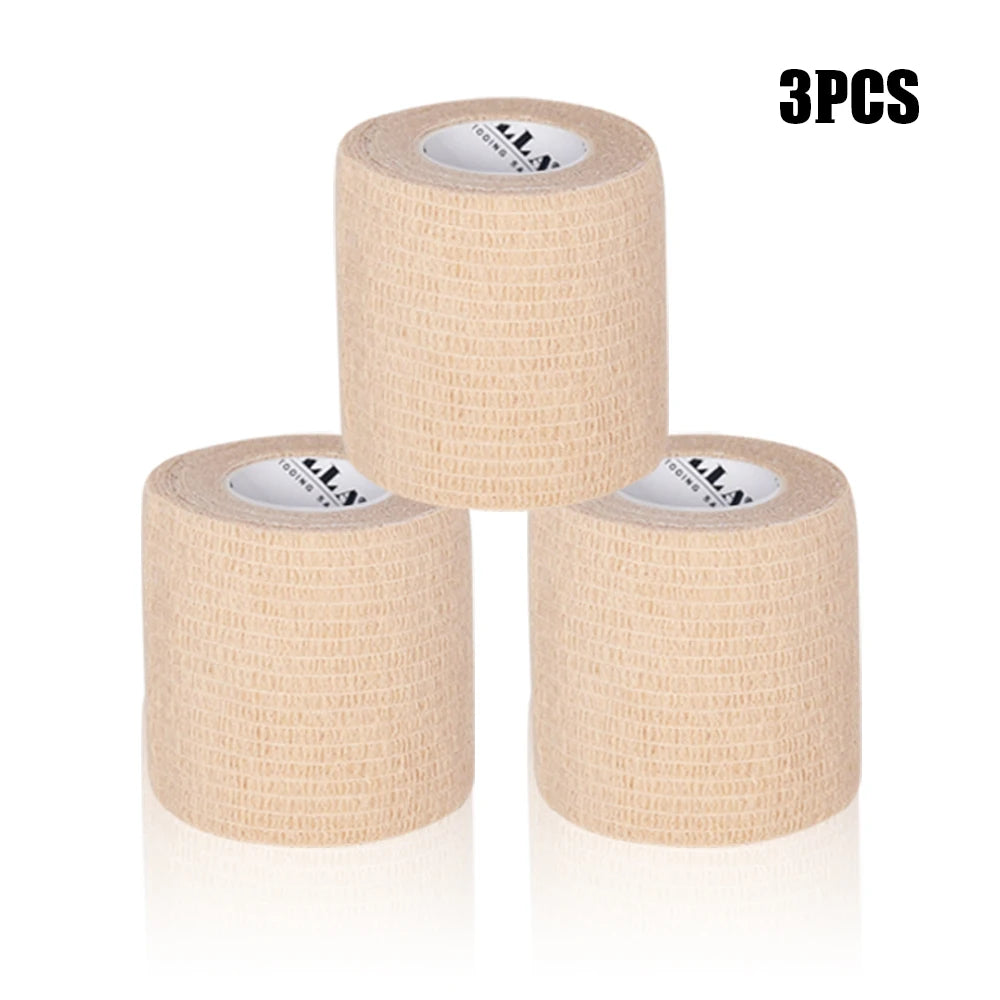 16/10/3PCS Tattoo Grip Bandage Colorful Self Adhesive Wrap 5cm X 4.5m Non Slip Handle Tape Tattoo Machine Grip Cover Supplies