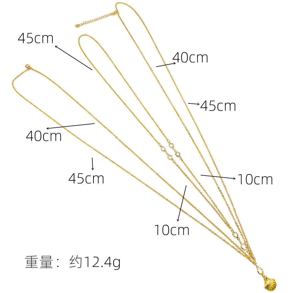 New Simple Summer Sexy Body Bikini Chest Chain Harness Chain Jewelry Charm Body Necklaces Chain For Women Fashion Jewelry Gift