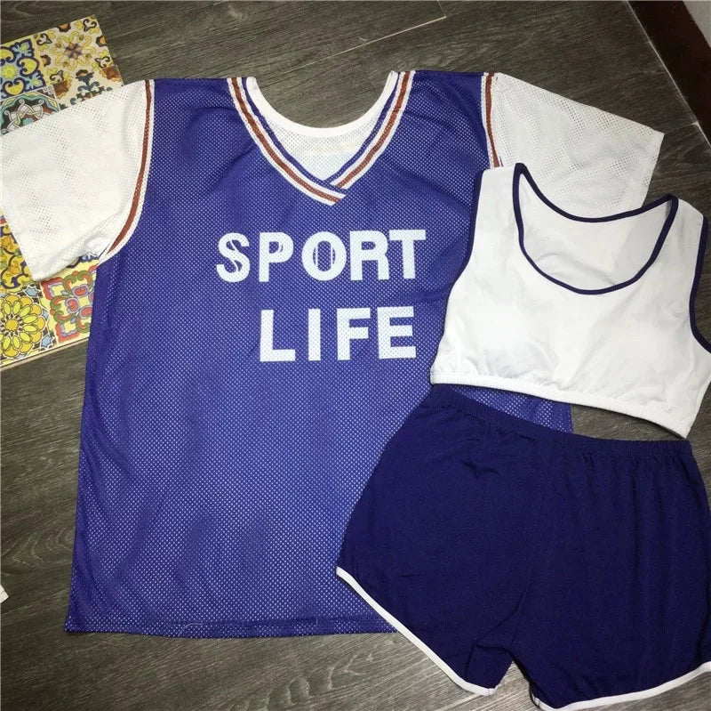 Large Size Women's Swimsuit Tee-Piece Set Conservative Bikini Spor Student Little Fraance Sle Teenage Girl Flat Footwear