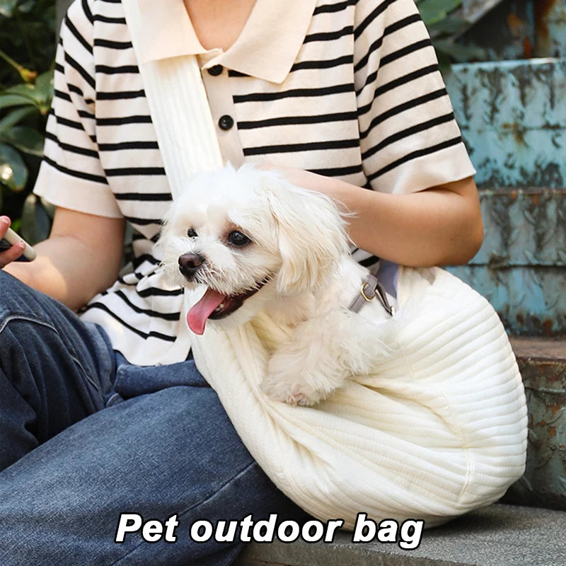 Outdoor Puppy Carrier Bag Carrier Bag Cat Carrier Bags Out Crossbody Shoulder Bag Portable Cat Dog Sling Bag Pet Carrying Suppli