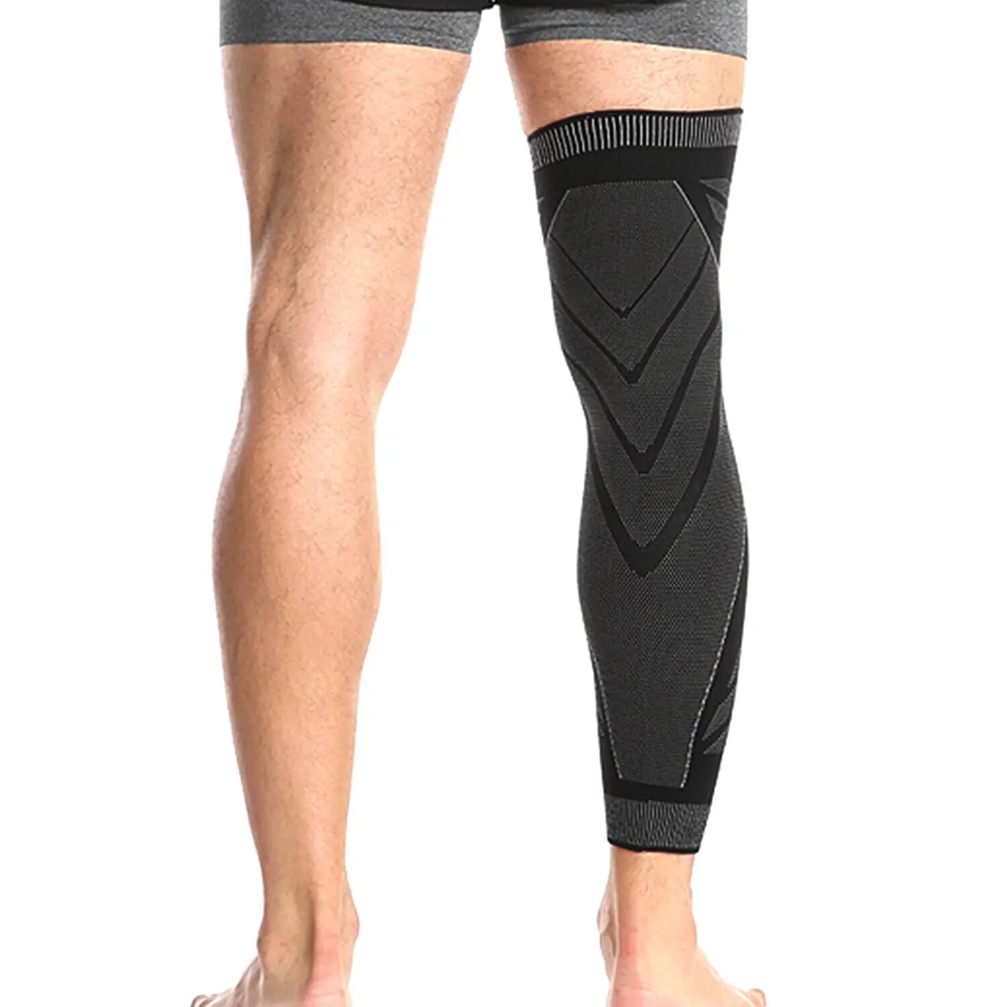 1/2Pcs Sport Full Leg Compression Sleeves Knee Brace Support Protector for Weightlifting Arthritis Joint Pain Relief Muscle Tear
