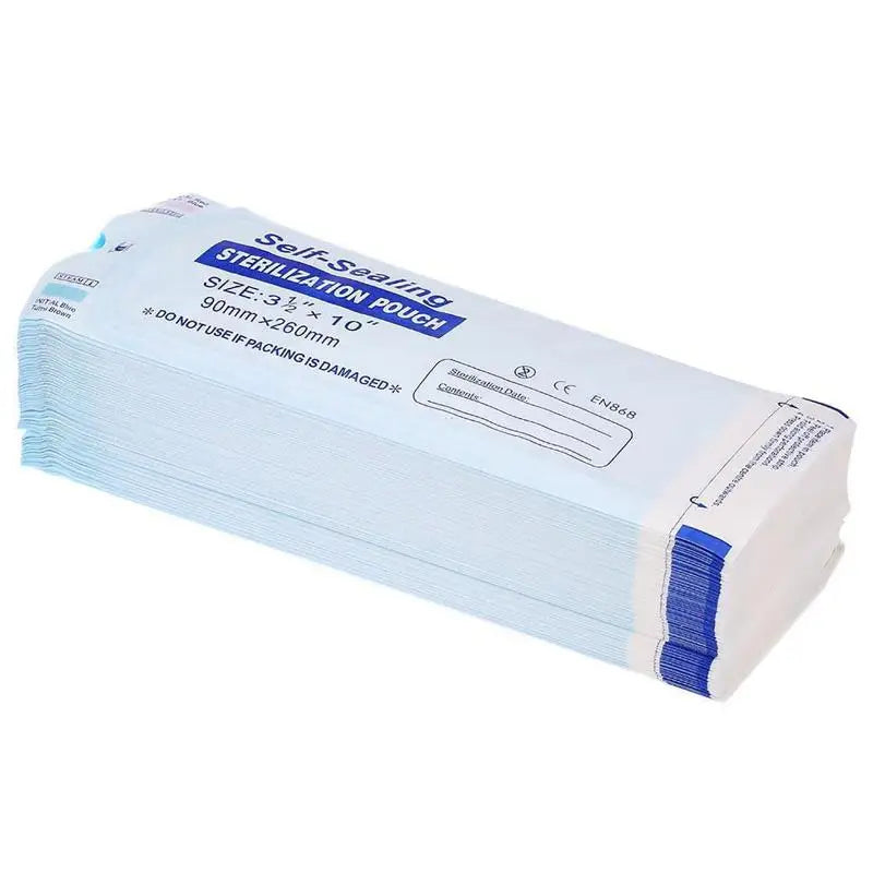Self Seal Sterilizer Pouches 200PCS Autoclavable for Professional Dental and Tattoo Use