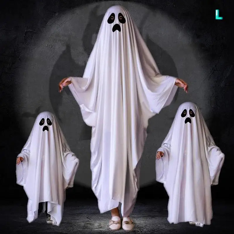 Halloween Costume Soft Breathable Fabric Easy Wear Cute Prints For Adults Kids Halloween Parties