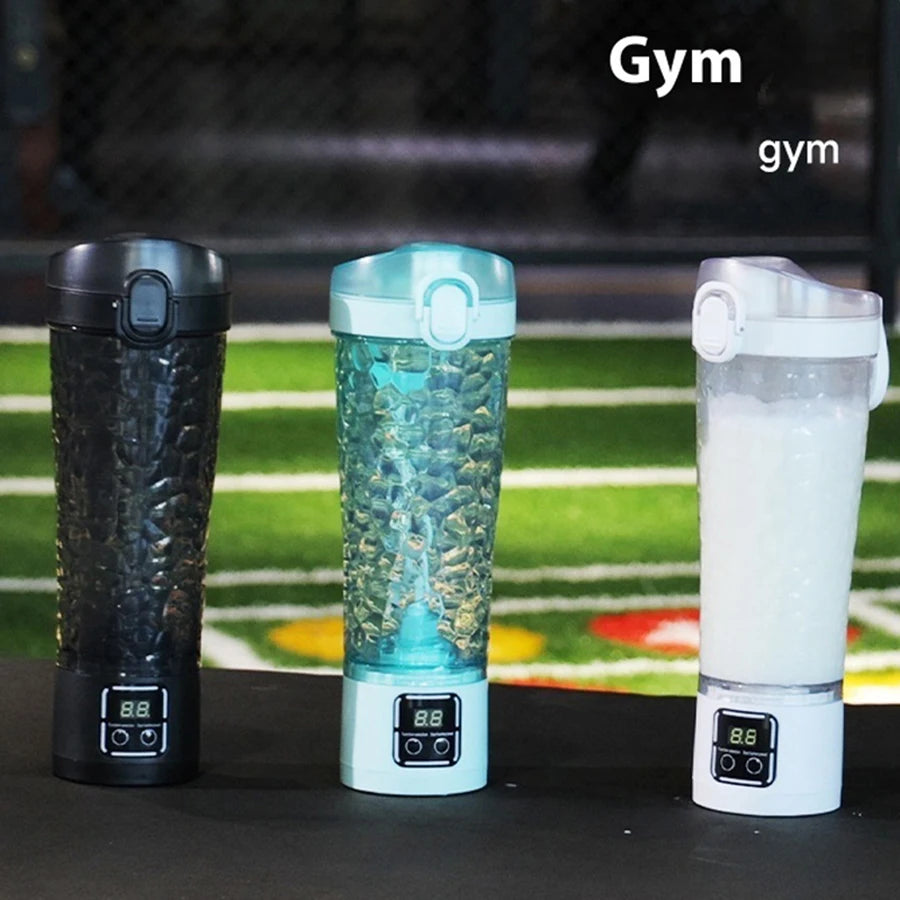 USB charging electric protein powder mixing cup, office coffee cup, rocking cup, fitness sports water cup, cycling kettle