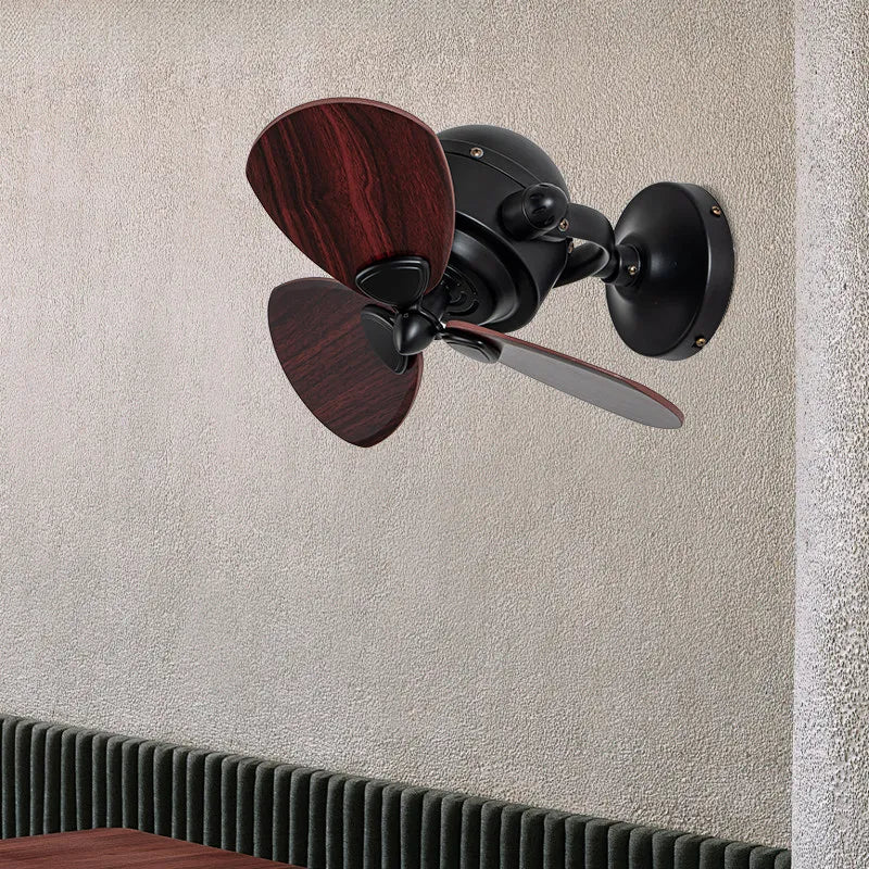 Creative Shaking Head Ceiling Fan 16 Inch Mini Living Room Bar Balcony Corridor Ceiling Wall Dual Purpose Fan Wall Mounted Fans