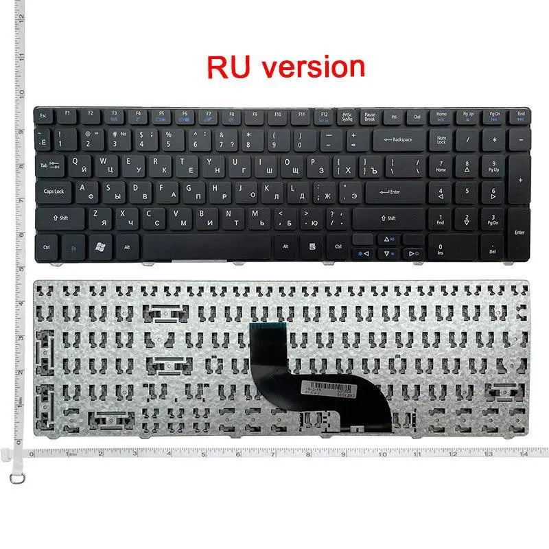 RU/US/AR/Laptop Keyboard For ACER TM 8571 5733 5744 7750G 7552G 7745G 7551G 7560G 7739 eMachines E732 E732G E732Z E732ZG 5553G