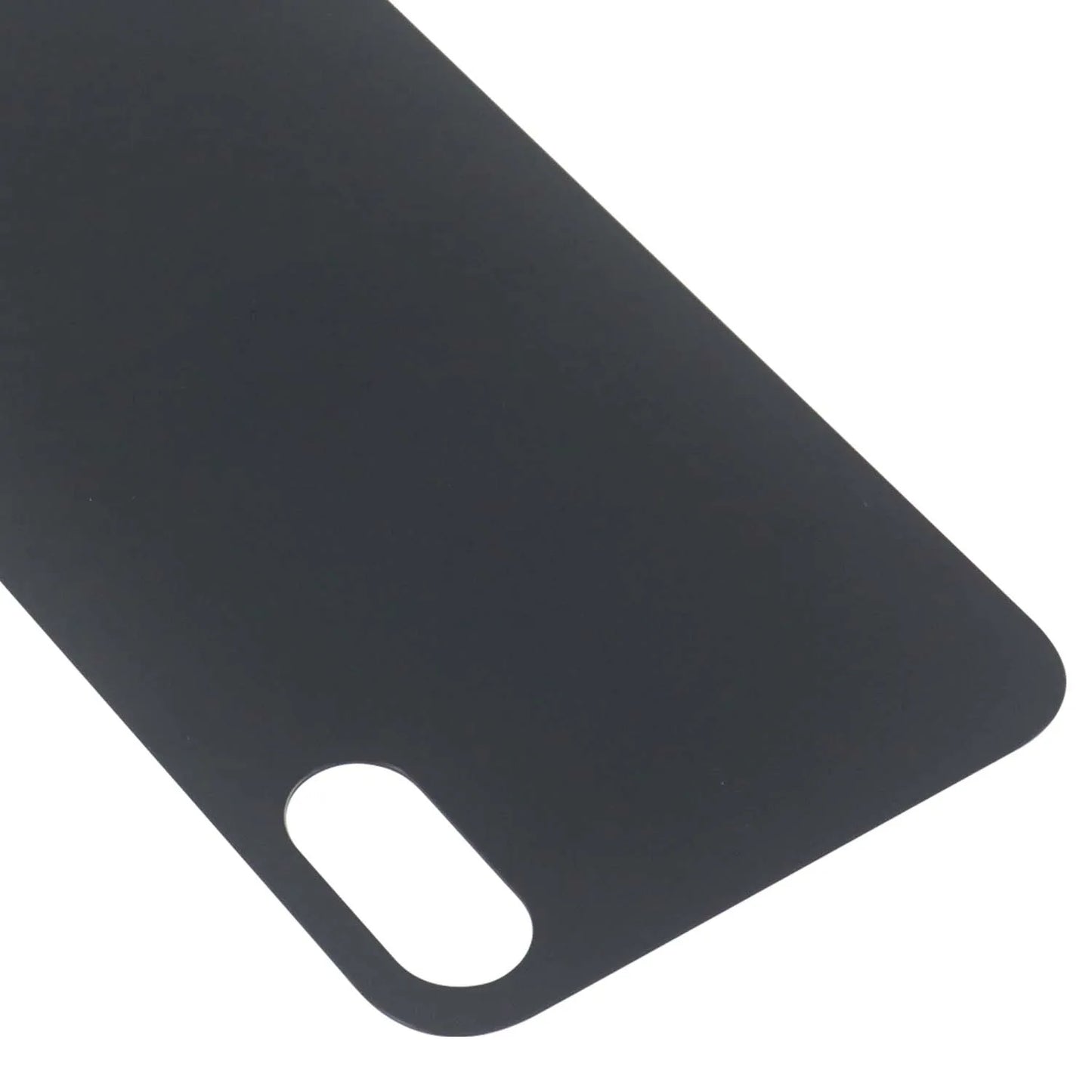 For iPhone X/XS/XS Max Battery Back Cover Glass Panel Rear Door Housing Case Replacement Part No Logo