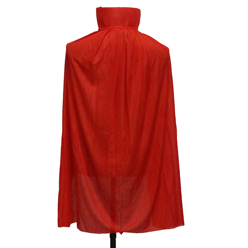 Halloween Costume For Men Woman Kids Female Girl Boy Adult Death Scary Devil Role Red Black Witch Vampire Long Cape Cloak Hooded