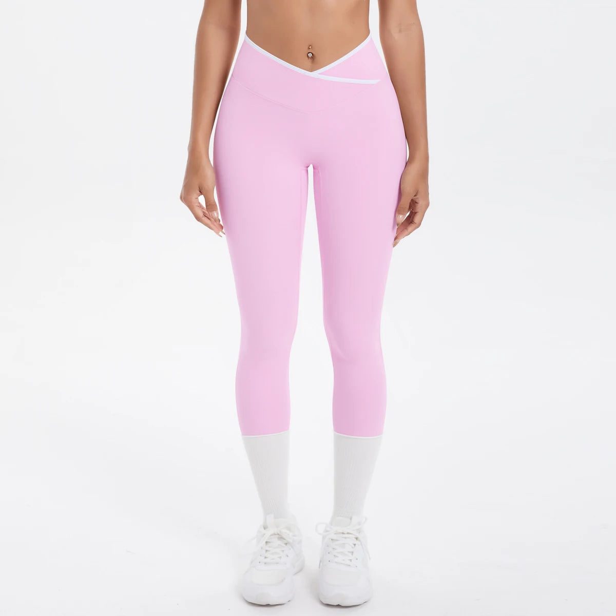 Women Cross High Waisted Sports Suit Breathable Fitness Running Workout Yoga Set Casual Pilates Sportwear Leggings