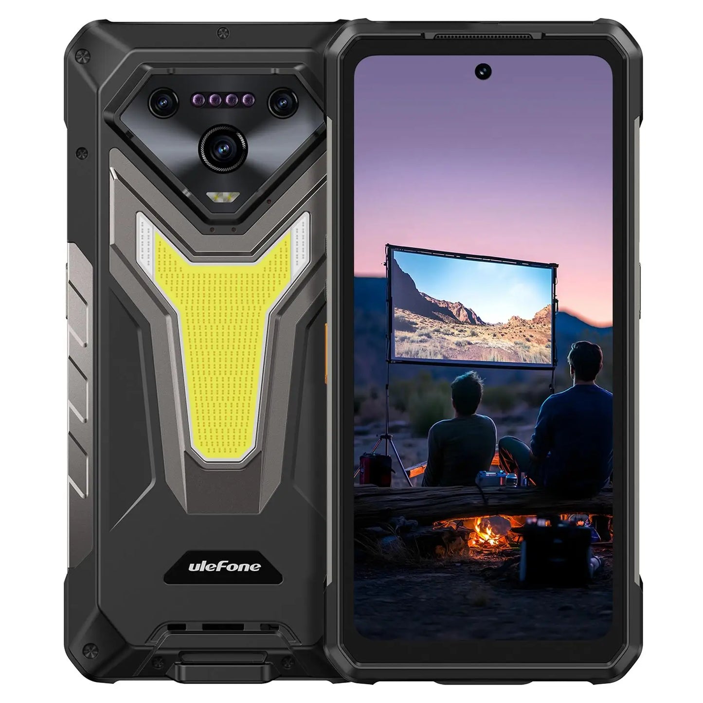 Ulefone Armor 34 Pro+5G AI Rugged Phone 32GB+512GB 25500mAh 6.95" Built-in Projector 120Hz Android 15 MTK 7300 NFC Smartphone