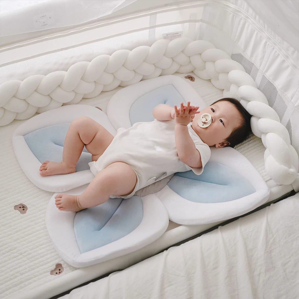 Blooming Bath Lotus Baby Bath Seat For Babys Bathing Comfort Not Easily Deformed Baby Sink Bathtub Mat Cushion Safe Flower Seat