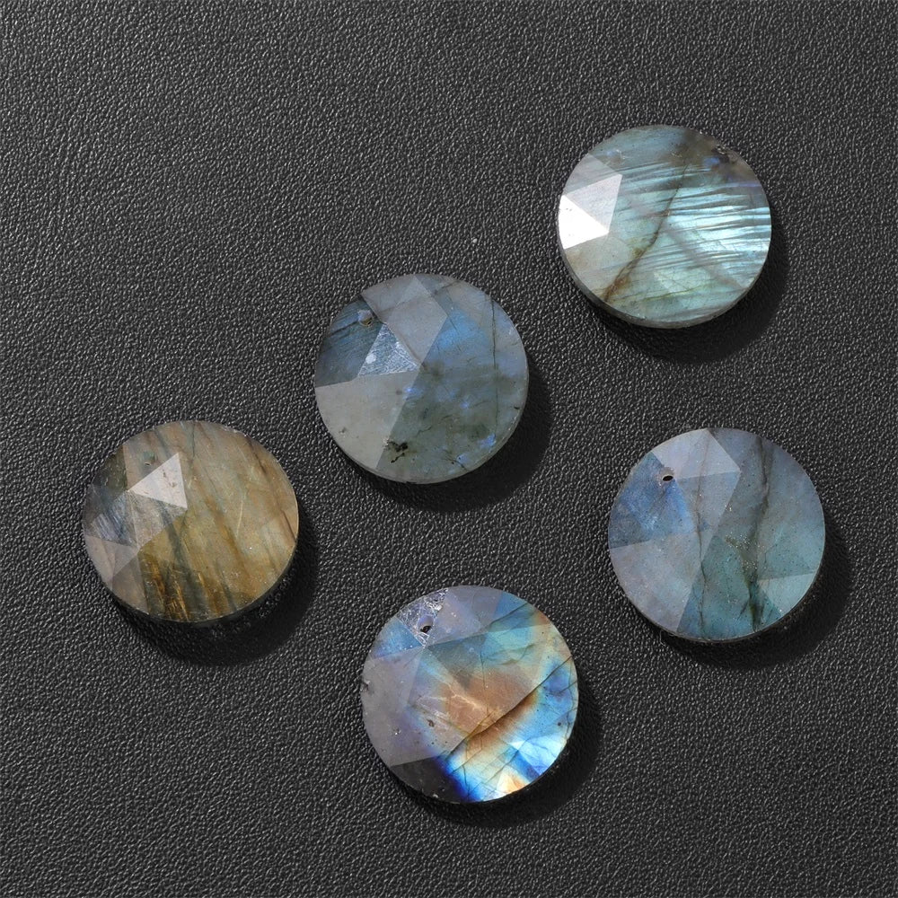High Quality Natural Stone Labradorite Beads Charms Shiny Healing Gem Stone For Jewelry Making Necklace Earrings Accessries