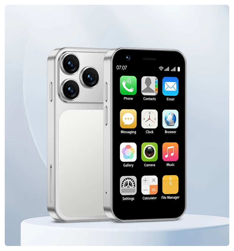 SERVO 18SE MINI Android Pocket Smartphone 2 SIM Standby 3.0" Screen 2GB+16GB WhatsAPP WiFi 3G WCDMA Super Small Smart Cellphones