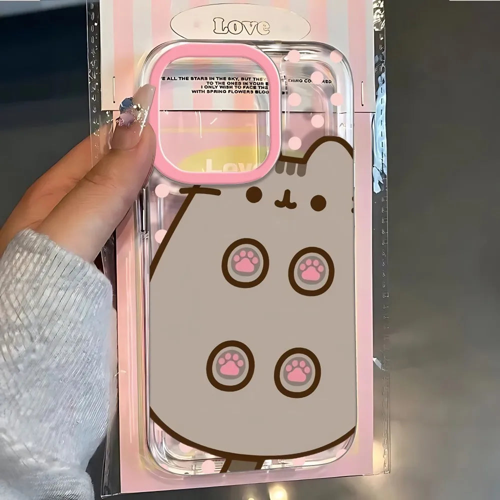 P-Pusheens Cat Phone Case for Xiaomi Mi 15T 15 14 13 12 11 10 10T 14T Poco M7 X6 F7 F5 F4 X7 X4 NFC Lite GT Pro Ultra 4G 5G