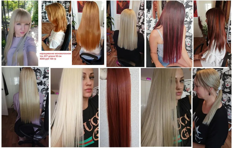 Blice Synthetic Hair Bundles 10-22 Inch Pure Color Yaki Straight Hair Extensions 100g/Piece Mixed Hair Weaving One Bundle Deal