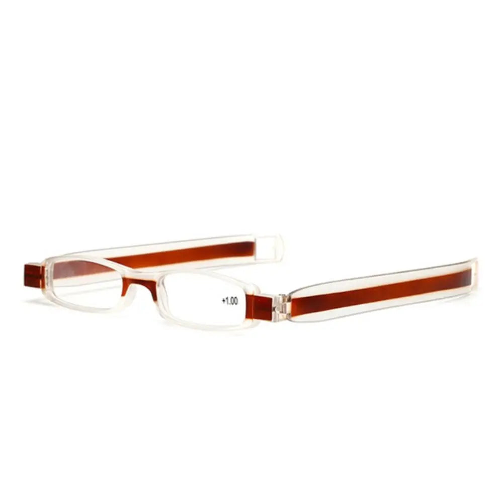 1PCS Computer Goggles Folding Reading Glasses 360 Degree Rotation Ultra-light Reading Glasses Anti-skidding Fashion Presbyopia