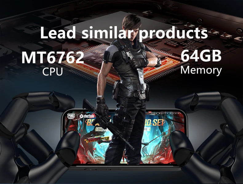 SOYES Q333 4GB RAM 64GB ROM Android 12.0 Smartphone MTK6762 2000mAh Face ID 4G LTE Type-C OTG 3.58‘’ Screen 8MP/5MP Small Phone
