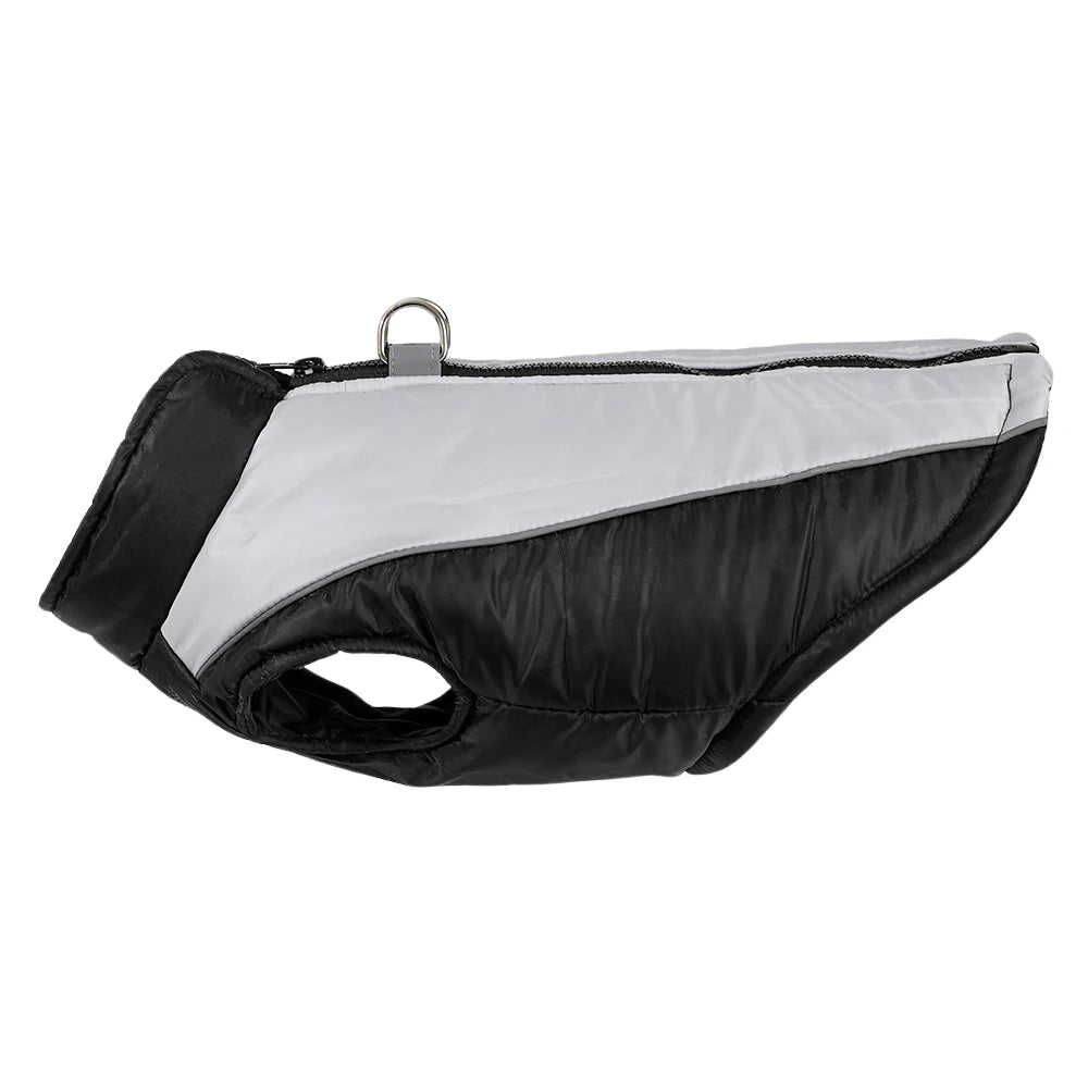 Winter Dog Clothes Reflective Waterproof Pet Jacket Vest For Small Medium Dogs Cat Chihuahua Pug Coat With D-ring Pug Outfits