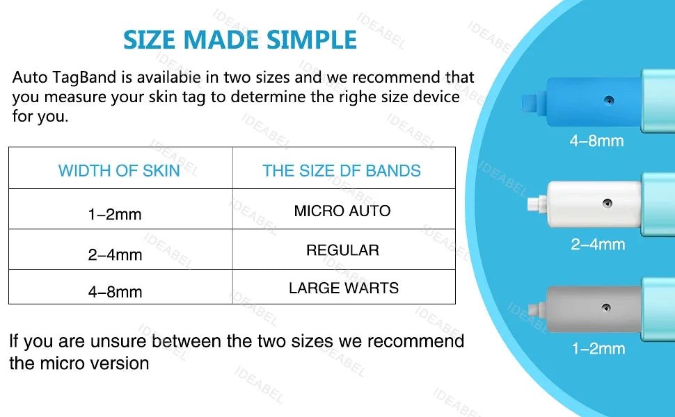 3 IN 1 Auto Micro Skin Tag Remover Device Standard And Micro Skin Tag Removal Kit Adult Mole Wart Remover Face Care Beauty Tools