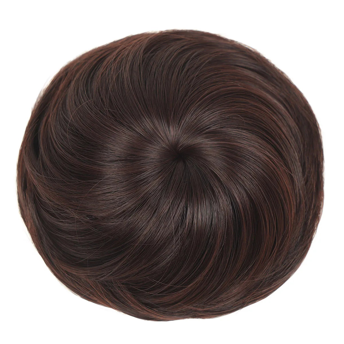 Synthetic Hair Bun Hair Drawstring Hair Bun Wig Flexible Brown Chignon bun For Women Daily use