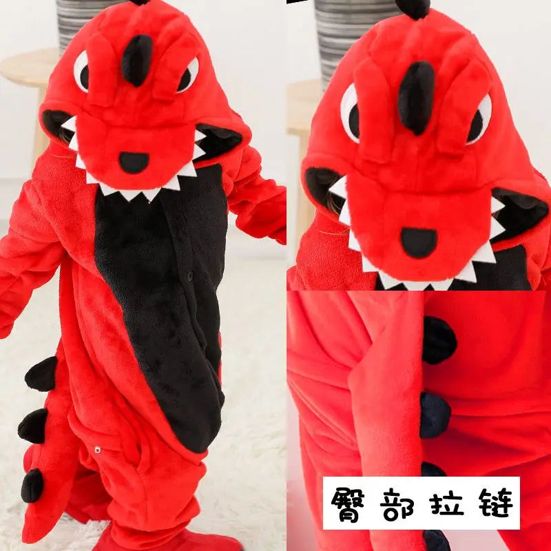 2024 Kigurumi Cat Onesie Kids Unicorn Pajamas For Children Animal Cartoon Blanket Sleepers Baby Costume Winter Boy Girl Jumspuit