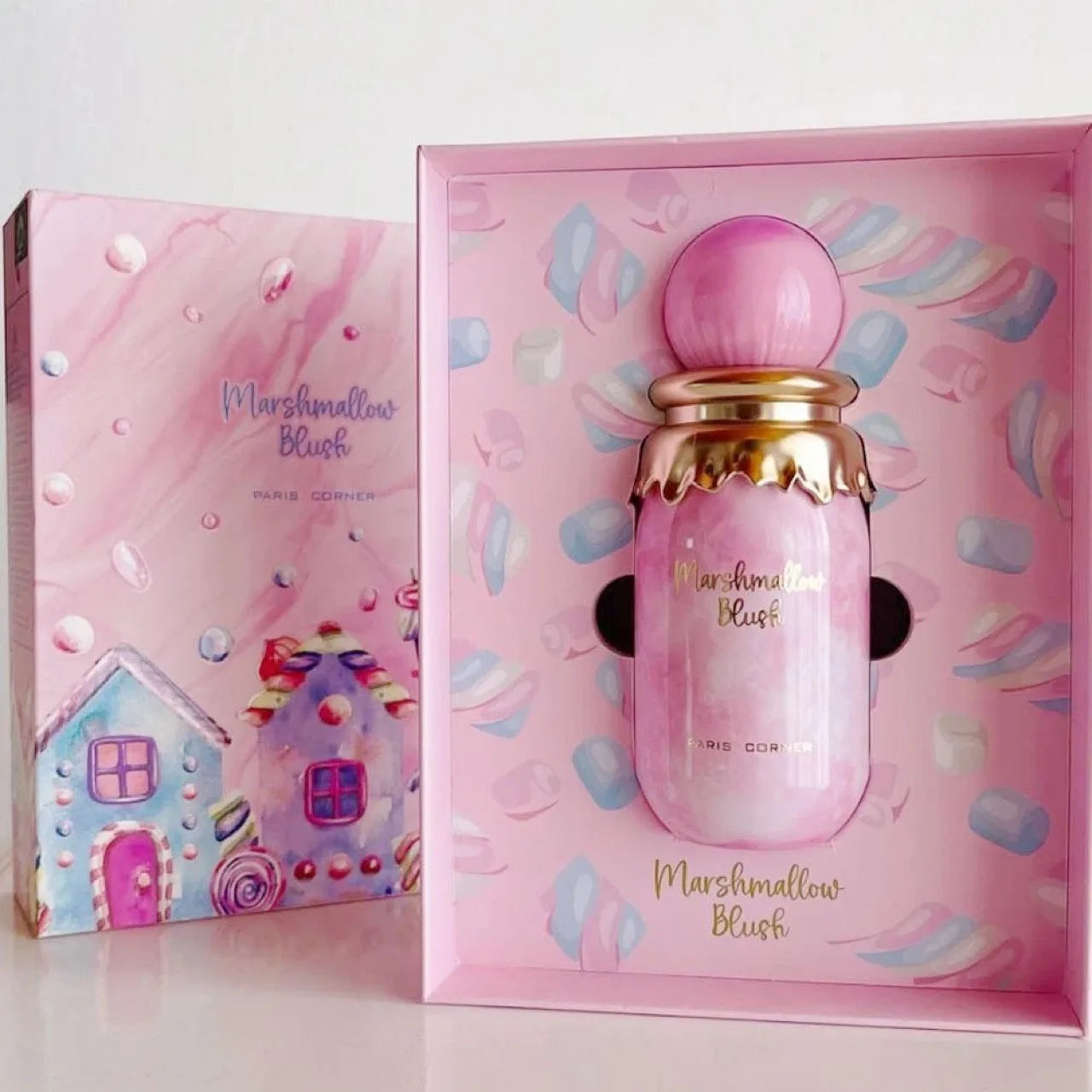 Arabian High-end Women Perfume Marshmallow Perfume Fragrance Spray Flirting Pheromone Long Lasting Attract Valentine's Day Gift