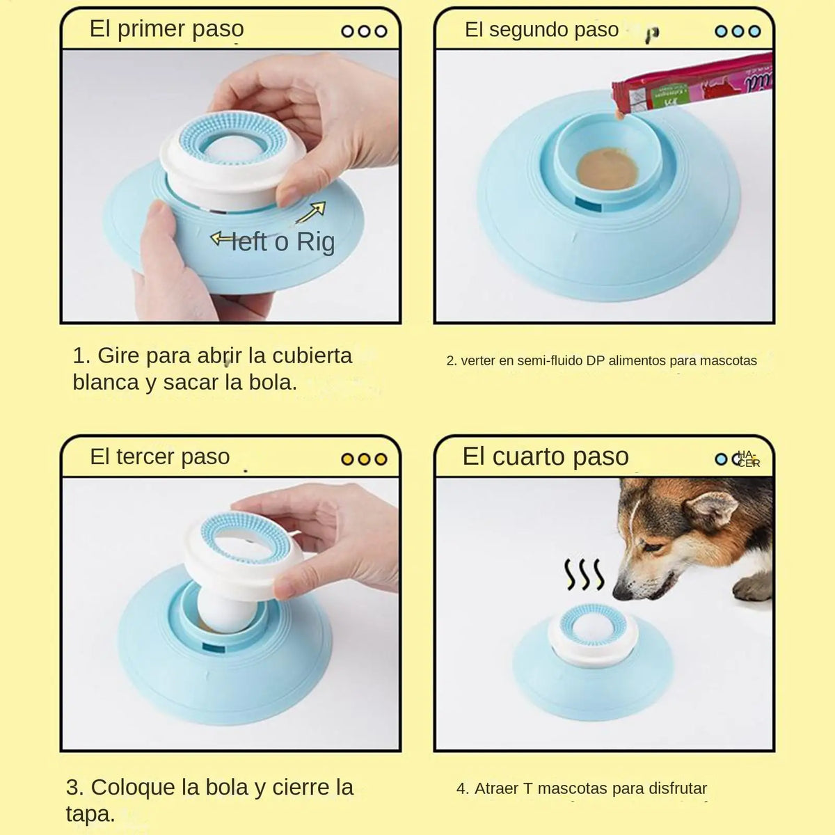 Pets Lick Toys  Interactive Dog Toys Slow Feeder Food Dispenser For Puppy Training Enrichment Cat Feeding Crate Pet Supplies