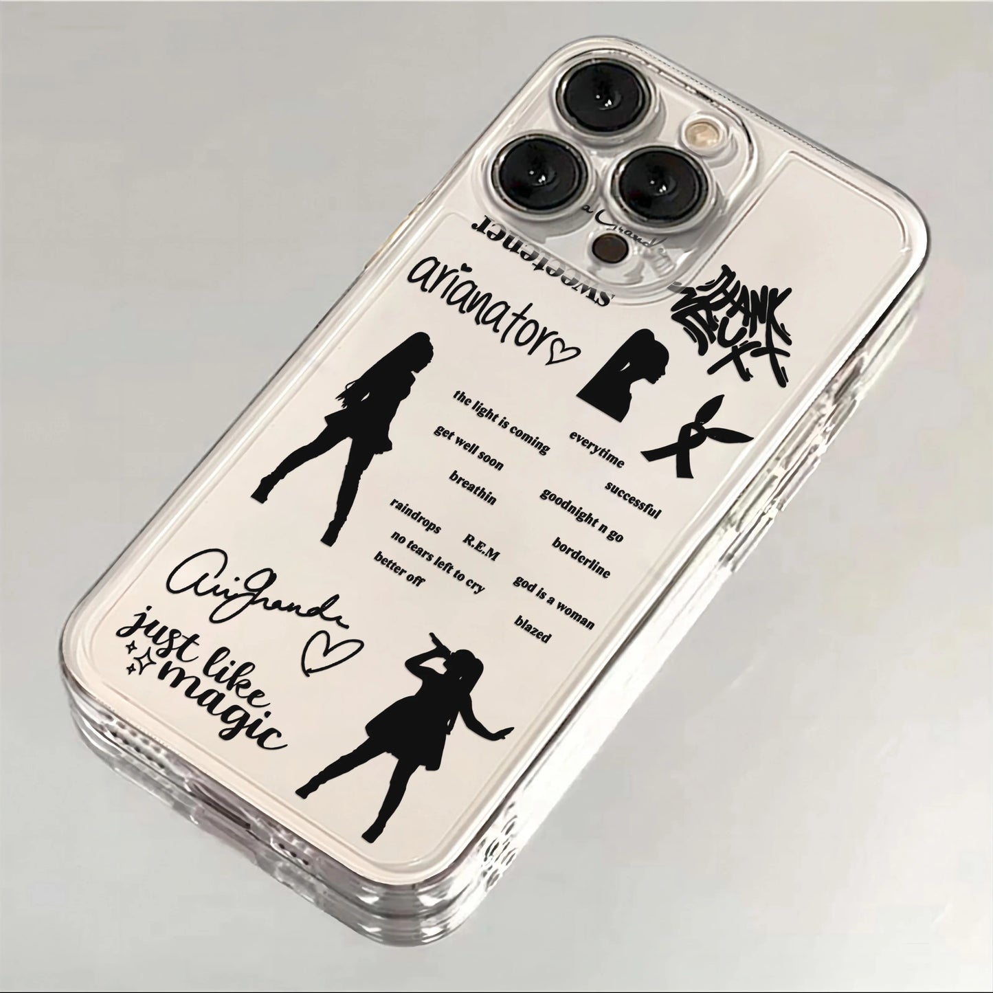 Singer A-Ariana Grandes Hot Phone Case For IPhone 17 16e 16 15 14 13 12 11 Mini Air Pro Max X XR XSMax 7 8 Plus Soft Back Cover